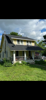 COMPLETED RESIDENTIAL ROOF